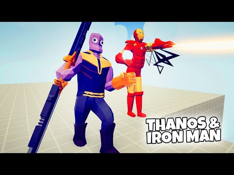 THANOS & IRON MAN DUO vs EVERY FACTION | TABS Totally Accurate Battle Simulator