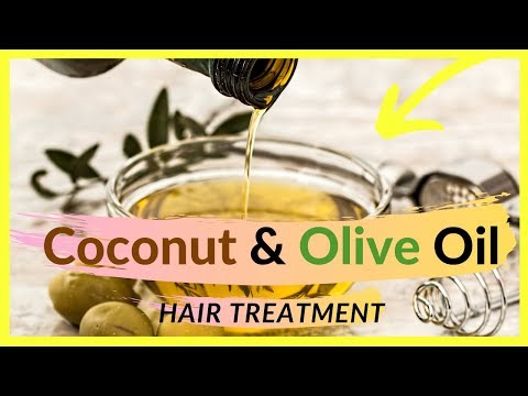 Coconut Oil And Olive Oil For Hair | How To Use