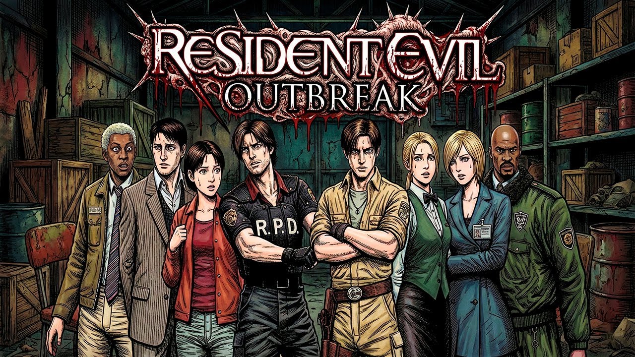 №61 МАРАФОН РЕЗИДЕНТОВ С ЧИПАЕМ - RESIDENT EVIL : OUTBREAK 2 (СОБИРАЕМ ВСЕ ПРЕДМЕТЫ) - СТРИ