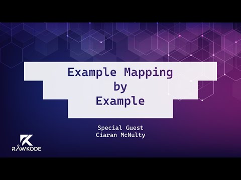 Example Mapping by Example
