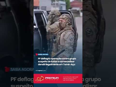 PF deflagra operação contra grupo suspeito de furtar e comercializar dendê ilegalmente em Tomé-Açu.