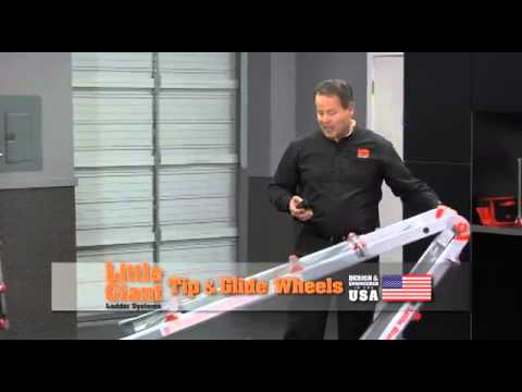 Little Giant Tip Glide™ Wheel Kit | Ladders-Online Demo