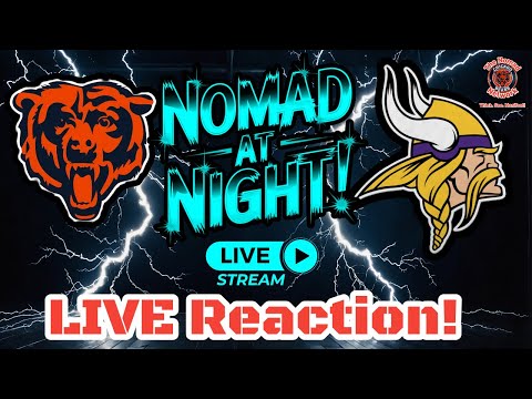 Bears vs Vikings Monday Night Football (LIVE Reaction!)