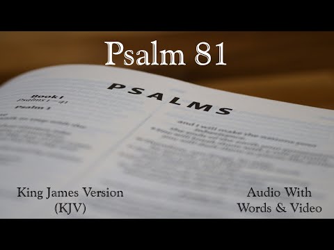 Psalm 81 - King James Version (KJV) Audio Bible