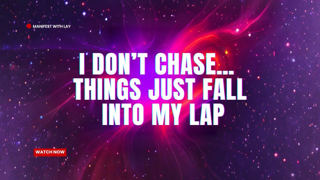 ✨ I Don’t Chase… Things Just Fall Into My Lap