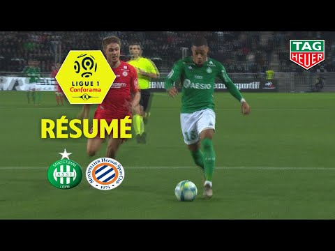 AS Saint-Etienne - Montpellier Hérault SC ( 0-0 ) - Résumé - (ASSE - MHSC) / 2019-20