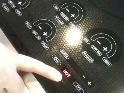 Wolf Induction cooktop CT36I at Plessers Appliance demonstration fail