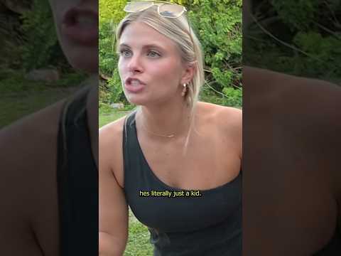 Little kid is making moves on my girl. 😔 @caylavanderbaan