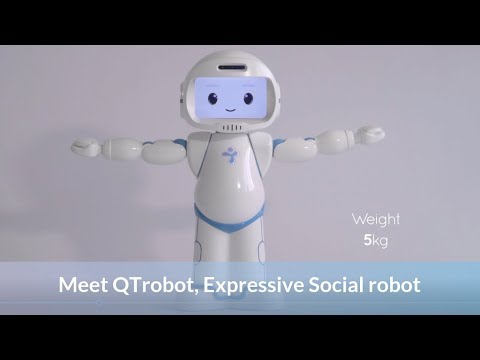 QTrobot - Expressive Humanoid Social Robot - Robust platform for research and development