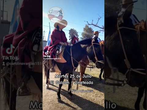 Jineteada en Fiestas Patronales de San Francisco Solano en El Galpón, Salta