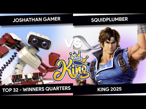 King 2025 - Joshathan Gamer (R.O.B.) VS SquidPlumber (RichterBelmont) - Top 32 - Winners Quarters