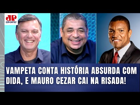 EXPÔS TUDO! Vampeta ARRANCA RISADAS de Mauro Cezar com HISTÓRIA INÉDITA sobre Dida!