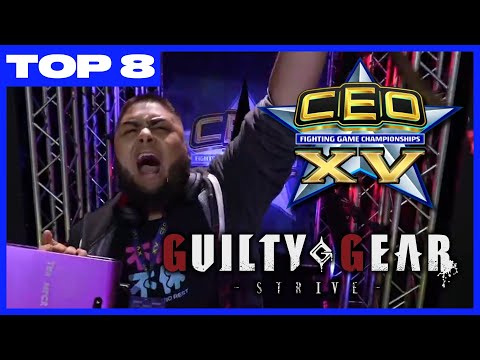 CEO 2025 Strive TOP 8 GGST Guilty Gear Tournament