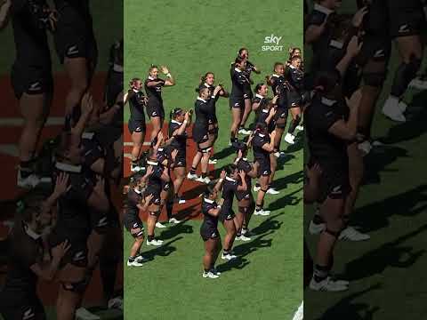 SPINE-TINGLING: Black Ferns haka before France match