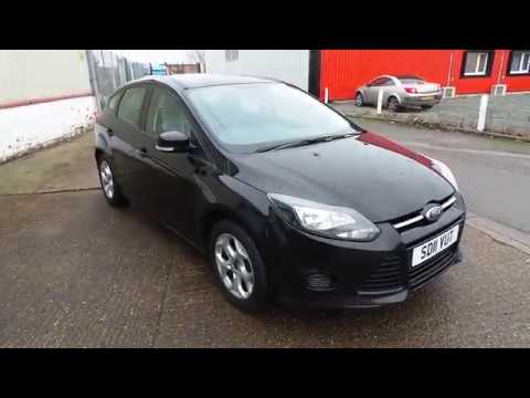 Ford focus 2011 1.6 diesel EDGE 16" alloy wheels DAB 61k cloth interior black