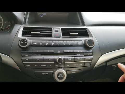 YouTube video about: How to change clock in honda accord 2012 with navigation?