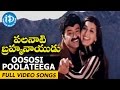 Palanati Brahmanaidu Oososi Poolateega Video Song Balakrishna Sonali Bendre Arti Agarwal