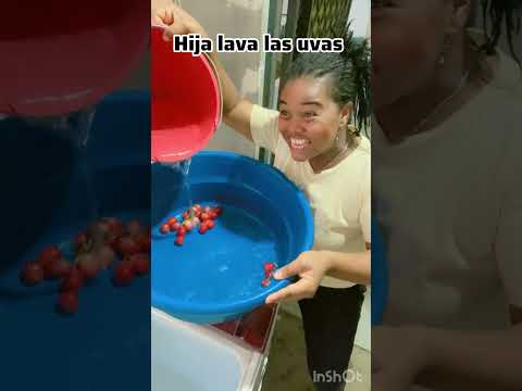 Cuando me mandan a lavar las uvas #humor