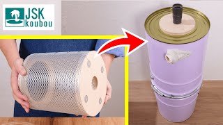 בניית אספן אבק ציקלון 【DIY】