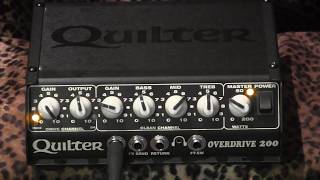Quilter OVERDRIVE 200 demo with Quilter Frontliner 2x8 Cabinet