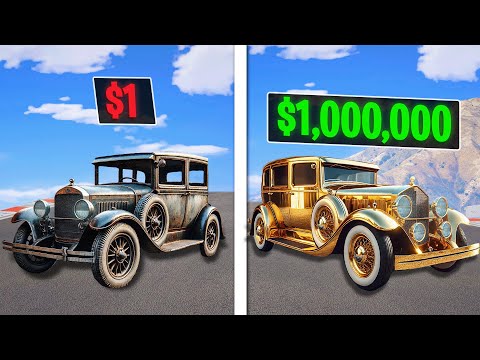 $1 to $1,000,000 Mafia Car in GTA 5!