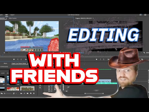 Editing with Friends on Matt's Insane Minecraft World LIVE!