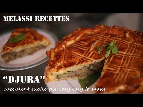« Djura » - exotic tajik meat pie with potatoes // Melassi Recettes