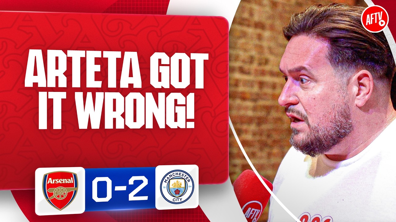 Arteta Got It WRONG Today! (Marty) | Arsenal 0-2 Man City