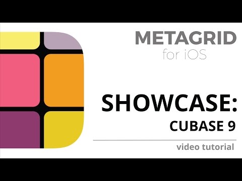 Metagrid for iOS - Showcase: Cubase
