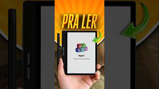 PEGUEI um TABLET PRA LER!!! #tech #celulares