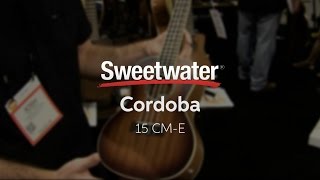 Video thumbnail for Summer NAMM 2016: Cordoba 15CM-E Acoustic-electric Ukulele by Sweetwater
