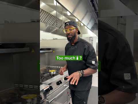 Over-salted food: the fix!