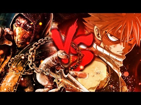 Natsu VS. Scorpion | Duelo de Titãs
