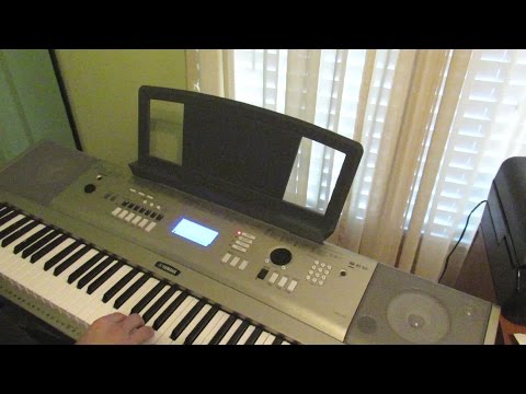 YPG-235 A Beginners Keyboard and Lesson Mode