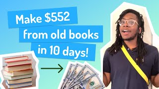 How to make money from old books as a student.