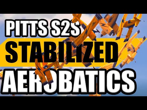 Pitts S2S - Partially Stabilized Aerobatic Routine -  Brian Correll - 2025 Dayton Airshow.