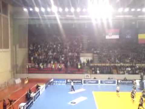 Radnicki Kragujevac-Knack Randstad Roeselare,CEV Champions league.Crveni djavoli.