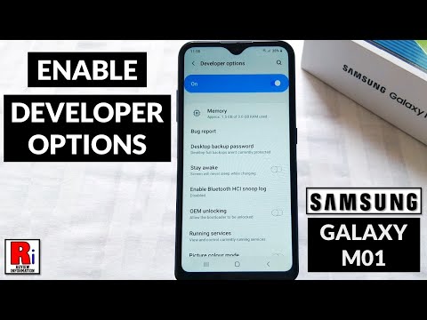 How to Enable Hidden Developer Options in Samsung Galaxy M01