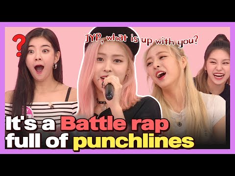 ITZY RyuJin's JYP diss rap lego!