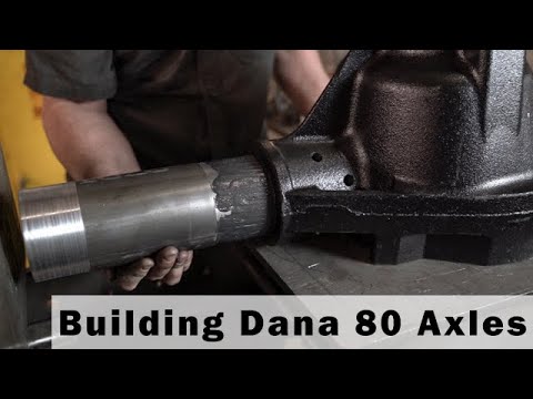 Building Dana 80 Heavy Duty Off Road Roller Axles - Crane Axle