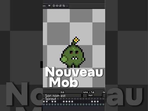 J’ai ajouté un nouveau mob à mon jeu : Sprout 🌱 #devlog #godot