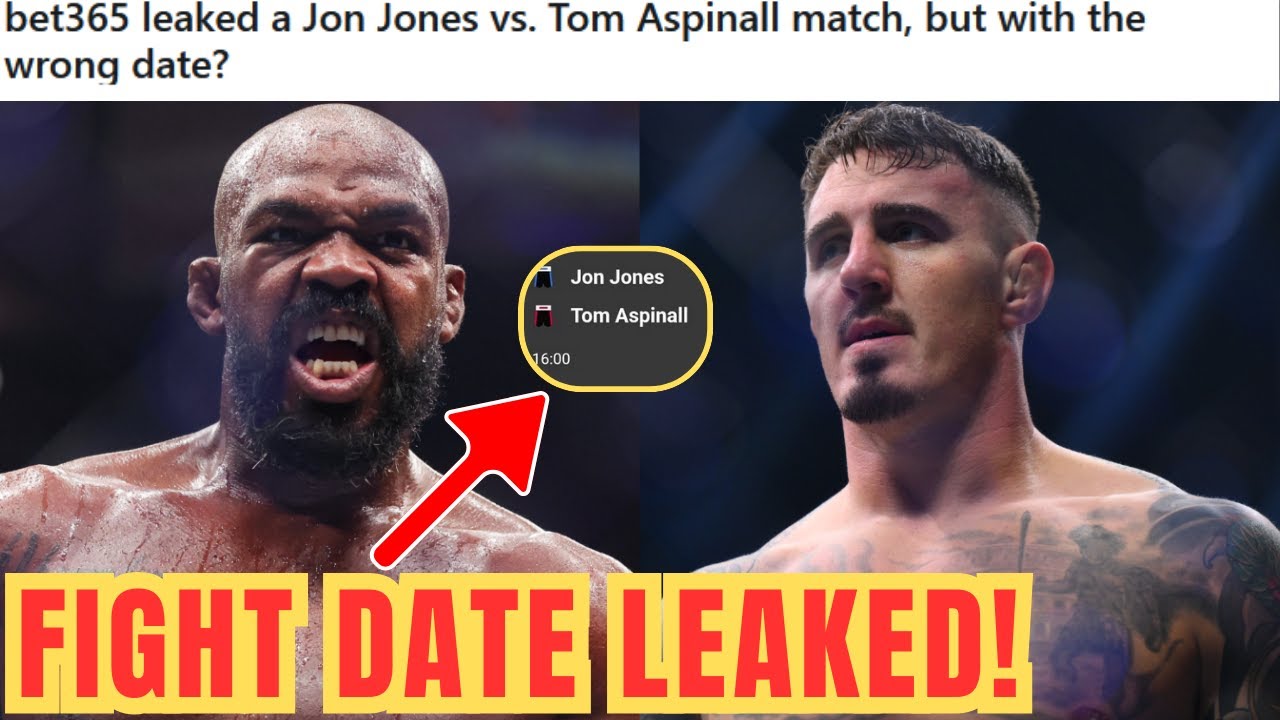 🔥 Jon Jones vs. Tom Aspinall Is Actually Happening! 🥊 Fight Date Leaked 📅