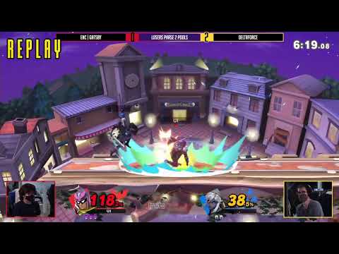 [Smash Ultimate] ENC | Gatsby vs Deltaforce - DTNPC (Losers Phase 2 Pools)