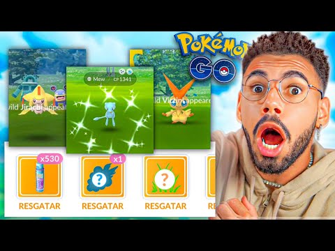 O ÚNICO *SHINY* MÍTICO DE TODA A REGIÃO… 😱🤯😍 #pokemongo