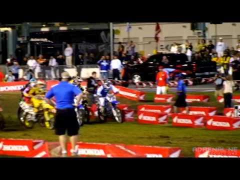 Daytona 09' - James Stewart 1st Turn Crash
