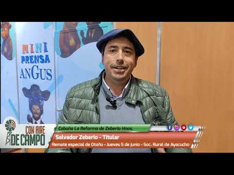 Salvador Zeberio - Cabaña La Reforma en la Expo Angus Otoño 2025 - Próximo Remate 5/6/25 en Ayacucho