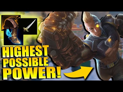 THE ABSOLUTE HIGHEST POSSIBLE POWER LVL 3 IN SMITE - Masters Ranked Duel - SMITE