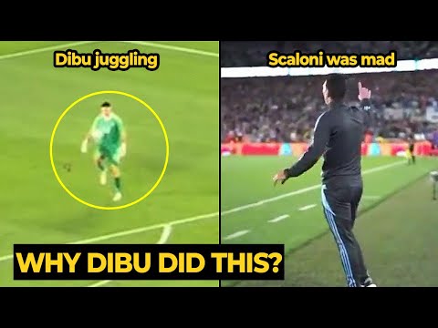 Dibu Martinez scolded by Scaloni for showboating juggling as Argentina keep 4-1 lead against Brazil