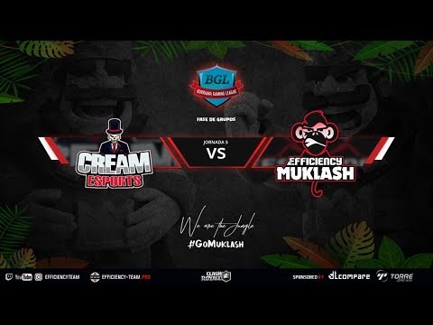 BURRIANA GAMING LEAGUE  | jornada 5 | COLISEO CREAM  vs  EFFICIENCY MUKLASH
