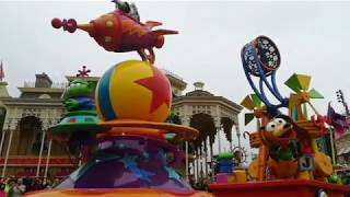 Paris Disney Stars Parade 2018